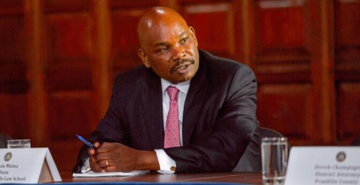 Makau Mutua Dismisses Social Media Reports of Clandestine Meeting with Gachagua