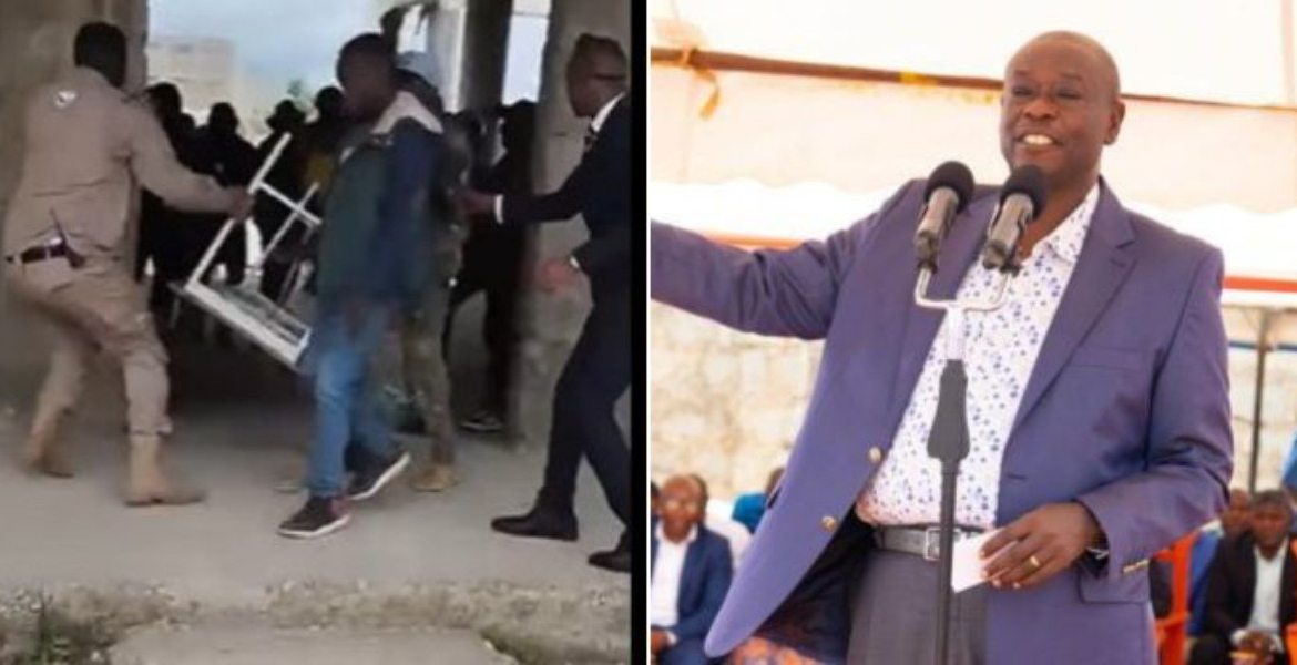 Gachagua's Bodyguards Fire in Air as Goons Storm PCEA Kasarani East Service