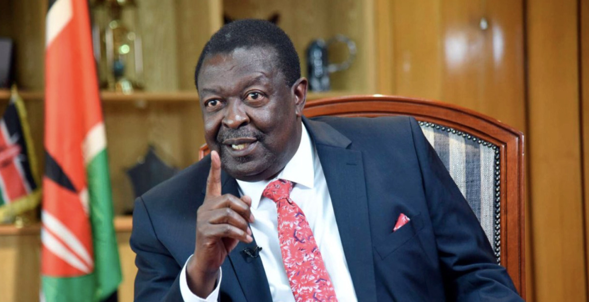 Mudavadi Takes Interim Charge of Public Service as Muturi Departs