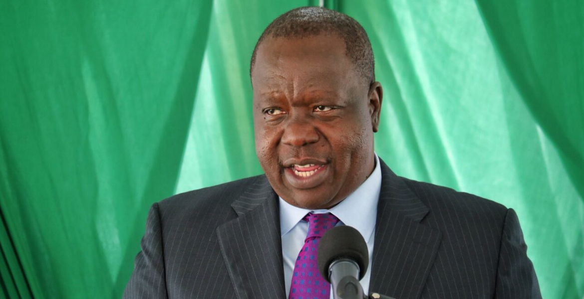 Matiang'i to Begin Presidential Campaign with Major Nairobi Rally in May