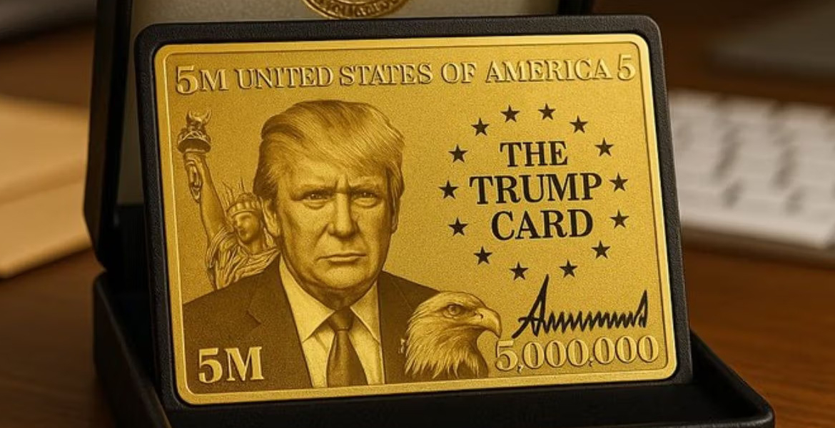 Gold Visa Card Trump Introduces Gold Visa Card for Foreign Investors at $5 Million Entry Fee