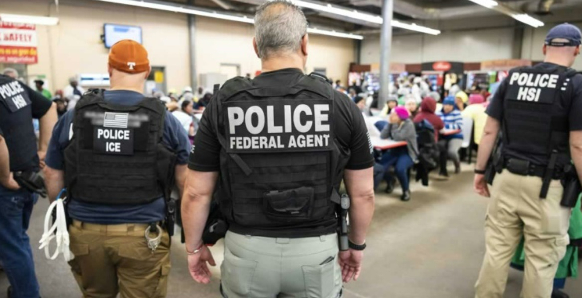 Police ICE Inside US Immigration Detention Where Immigrants Face Prison-Like Conditions