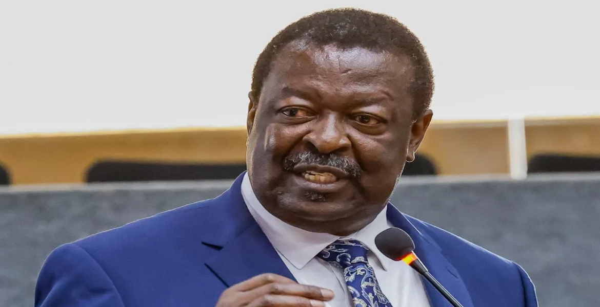 Foreign and Diaspora Affairs Cabinet Secretary Musalia Mudavadi Kenyan Government Raises Alarm Over 1,000 Citizens Detained Abroad