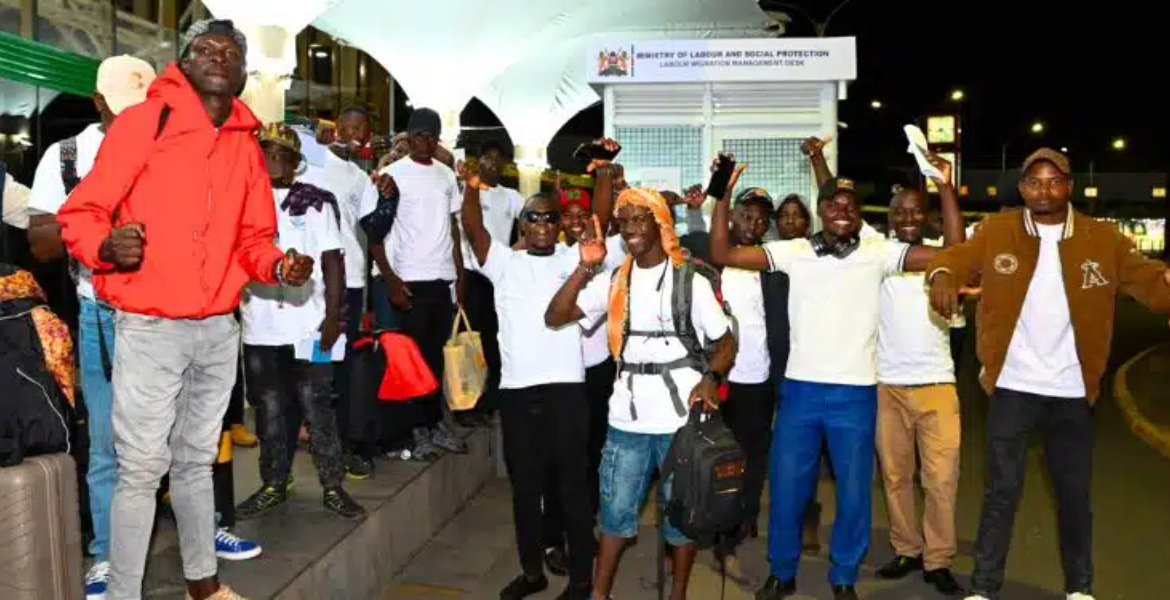 Kenyan Construction Workers Secure Jobs in Iraq, Qatar, Russia Through Kazi Majuu Program Kenyan Construction Workers Secure Jobs in Iraq, Qatar, Russia Through Kazi Majuu Program