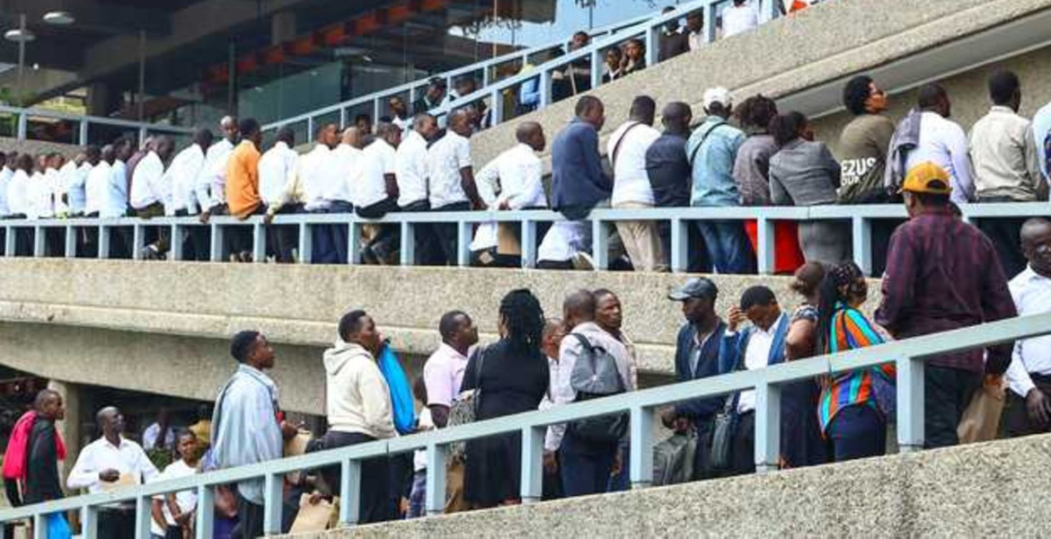 Job Seekers Kenya’s Economic Growth Slows as Job Creation Drops to Lowest Level Since COVID-19