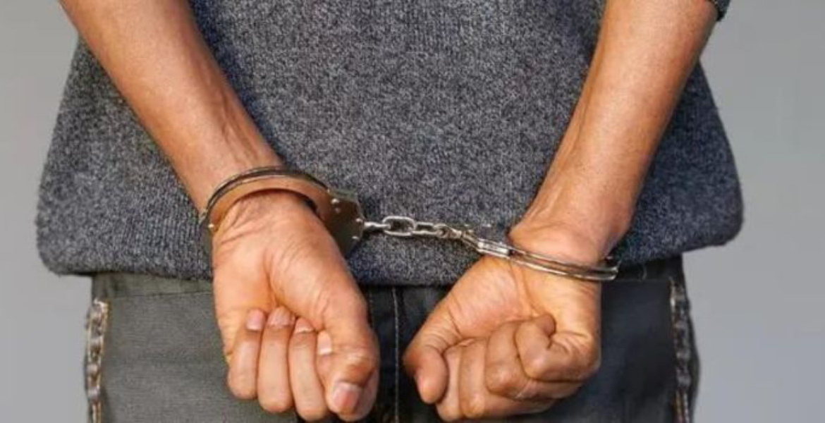 Woman in Handcuffs Kenyan Woman Arrested in Mumbai Airport for Cocaine Smuggling