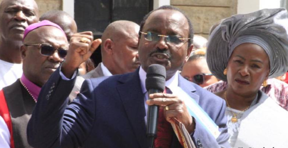 Kalonzo Defends Natembeya, Alleges Ruto’s Plot to Rig 2027 Election