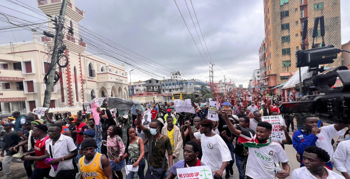 Protesters Kenyan Diaspora Condemns Government Crackdown on Protesters
