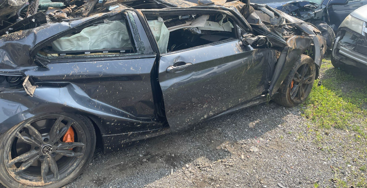 Accident Scene Kenyan Teen in Maryland Survives Devastating Crash, Recovers After Brain Surgery