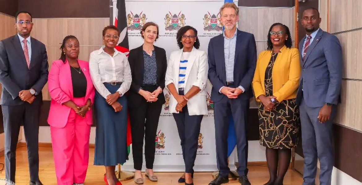 Roseline K. Njogu and a German Delegation Germany Opens Job Market to Skilled Kenyans in Healthcare, ICT, and Hospitality