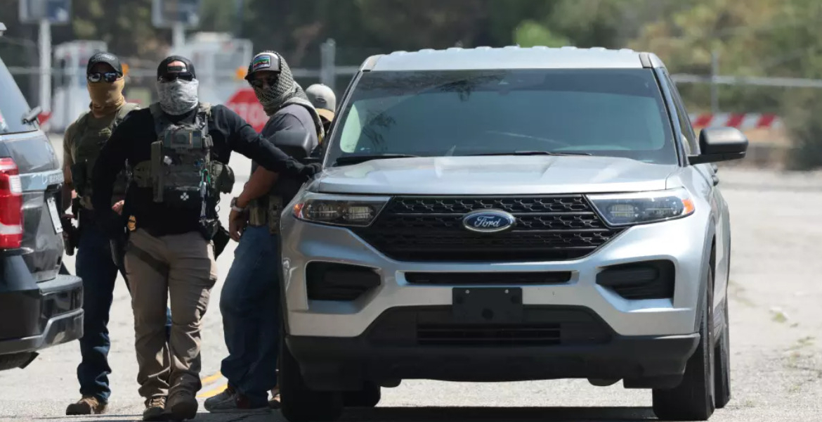 Federal Agents Federal Agents Barred From Dodger Stadium as Immigration Tensions Flare