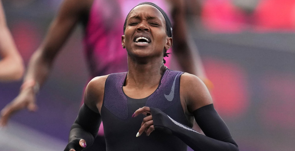 Faith Kipyegon Clocks 4:06.42 in Paris, Falls Short of Historic Sub-Four-Minute Mile