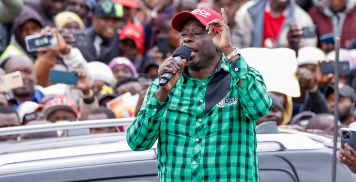 Gachagua Asks Kalonzo and Karua to Join Court Defence for Rearrested DCP Youth Officials