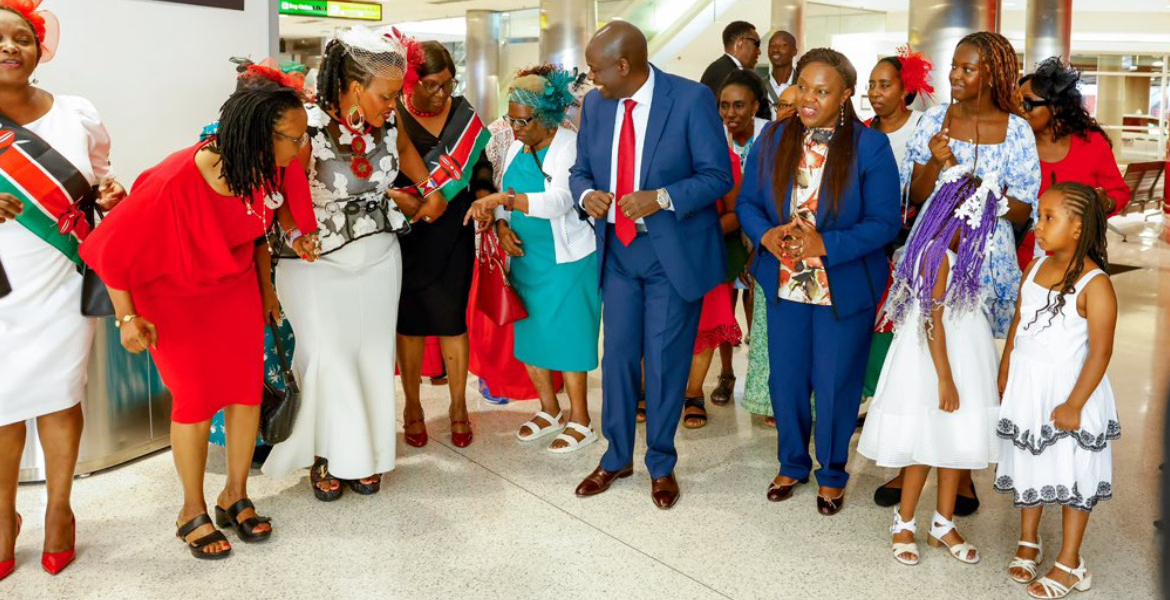 Former Deputy President Rigathi Gachagua with Pastor Dorcas DCP Will Prioritise Voices of Ordinary Kenyans, Gachagua Tells Kenyans in Maryland