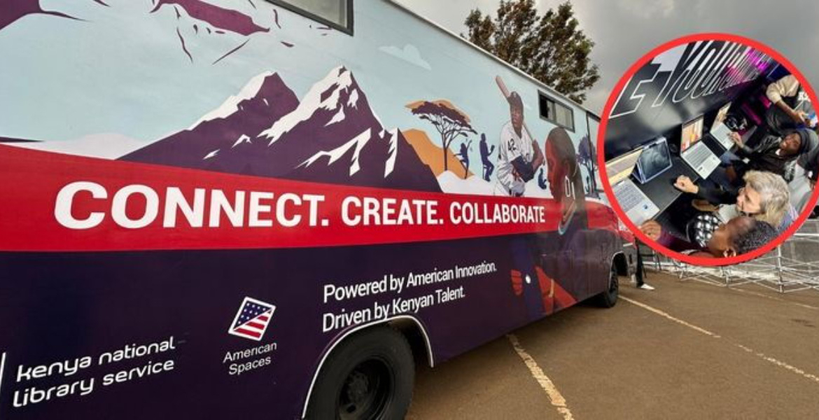 Eldoret Launches American Spaces Bus to Boost Youth Innovation and Digital Access