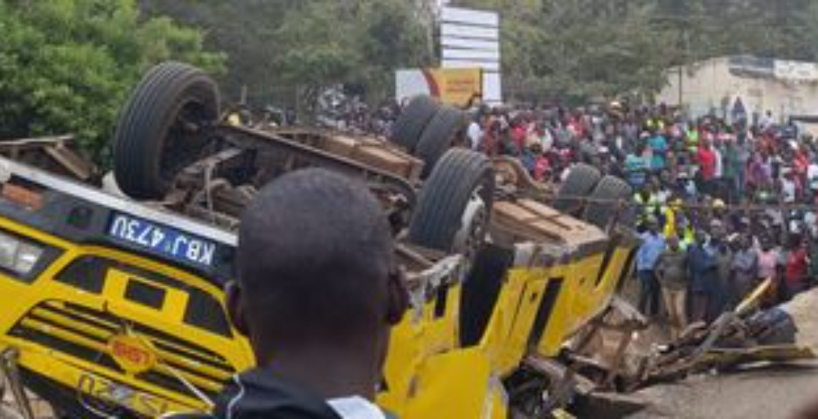 21 Dead After School-owned Bus Overturns in Kisumu