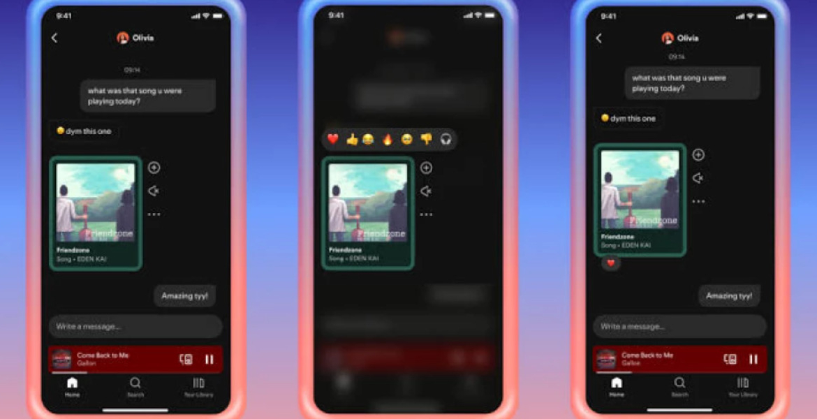 Spotify Rolls Out In-App Direct Messaging to All Users