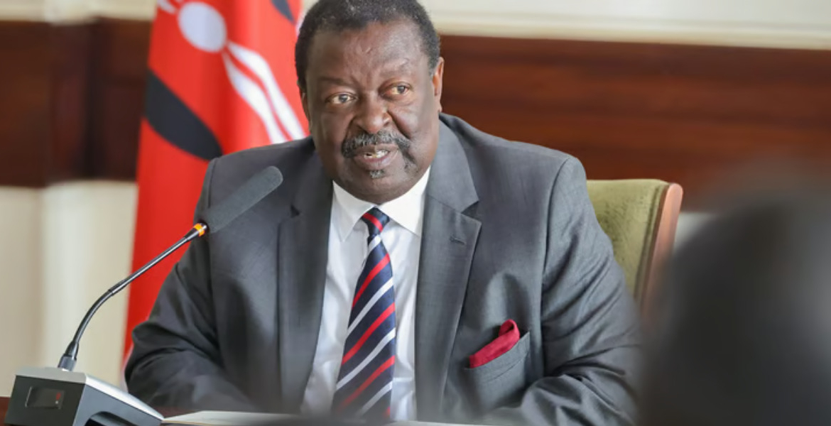 Prime Cabinet Secretary and Foreign Affairs Minister Musalia Mudavadi Mudavadi Defends Millions Spent on Washington Lobbying