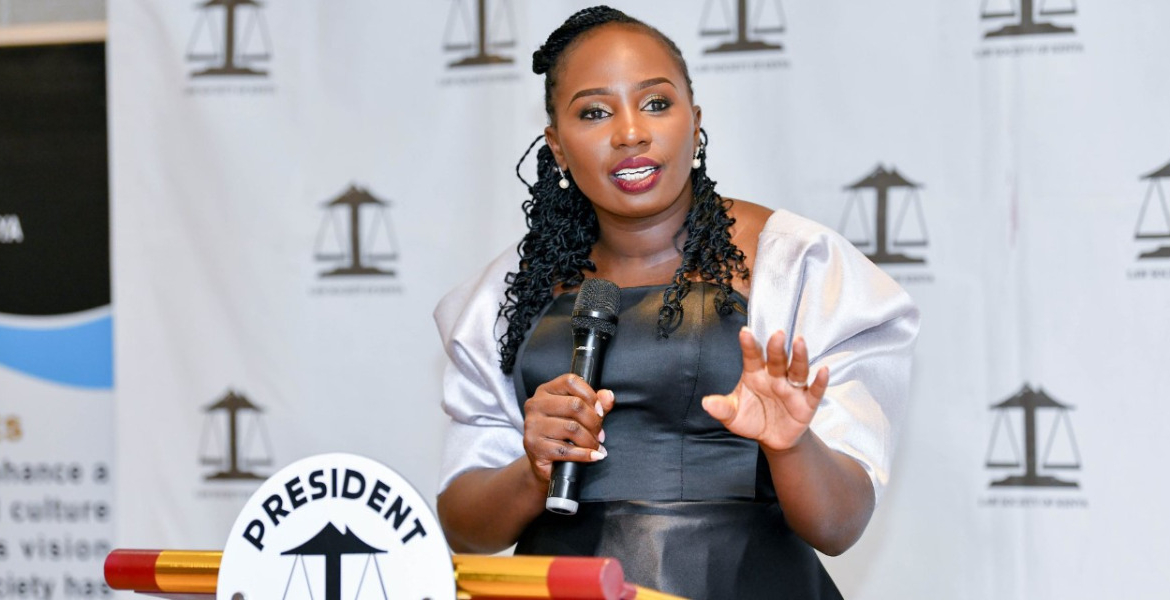 Law Society of Kenya President Faith Odhiambo Faith Odhiambo Defends Role in Protest Victims Panel