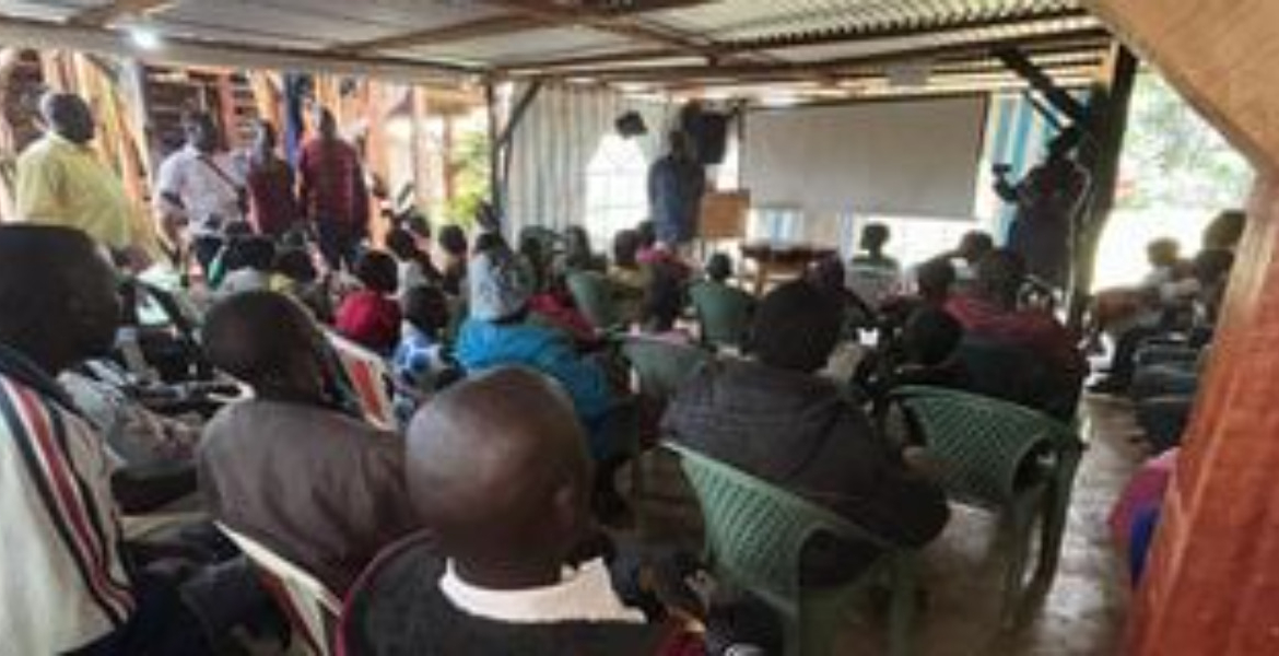 Woshippers at Upendo Fellowship Eldama Ravine Pastor Opens Garage Church to Welcome Addicts and Outcasts