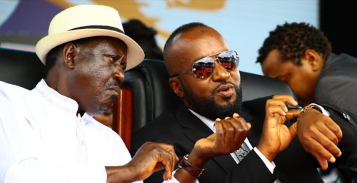 ODM Party leader Raila Odinga with Mining CS Hassan Joho ODM to Mark 20 Years with Major Celebration in Mombasa
