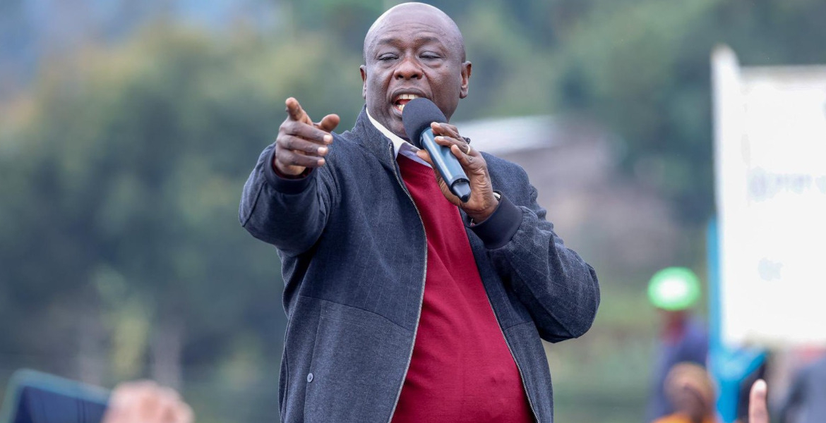 Former Deputy President Rigathi Gachagua Gachagua’s Presidential Run Stirs Political Currents Ahead of 2027