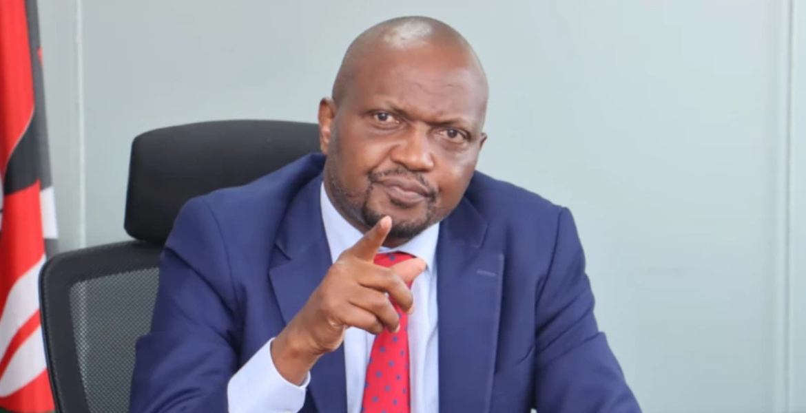 Former Cabinet Secretary Moses Kuria Moses Kuria Predicts Run-Off in 2027 Presidential Election
