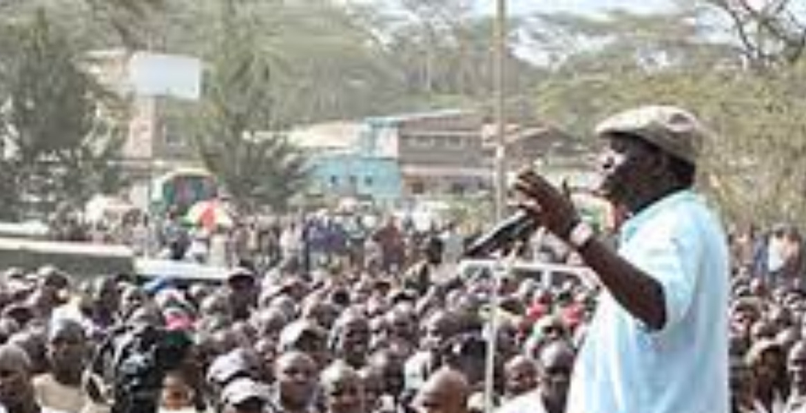 Former Prime Minister Raila Odinga When Politics Took a Backseat: Raila and the Mau Forest