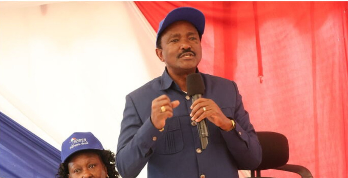 Wiper Party Leader Kalonzo Musyoka Wiper Blames ODM for Using Kalonzo as Scapegoat in Raila Health Row