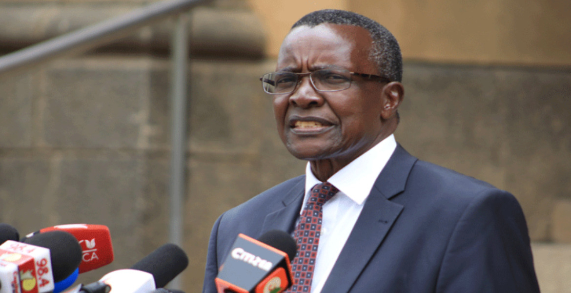 Former Chief Justice David Maraga Maraga Pledges Zero Tolerance for Corruption if Elected