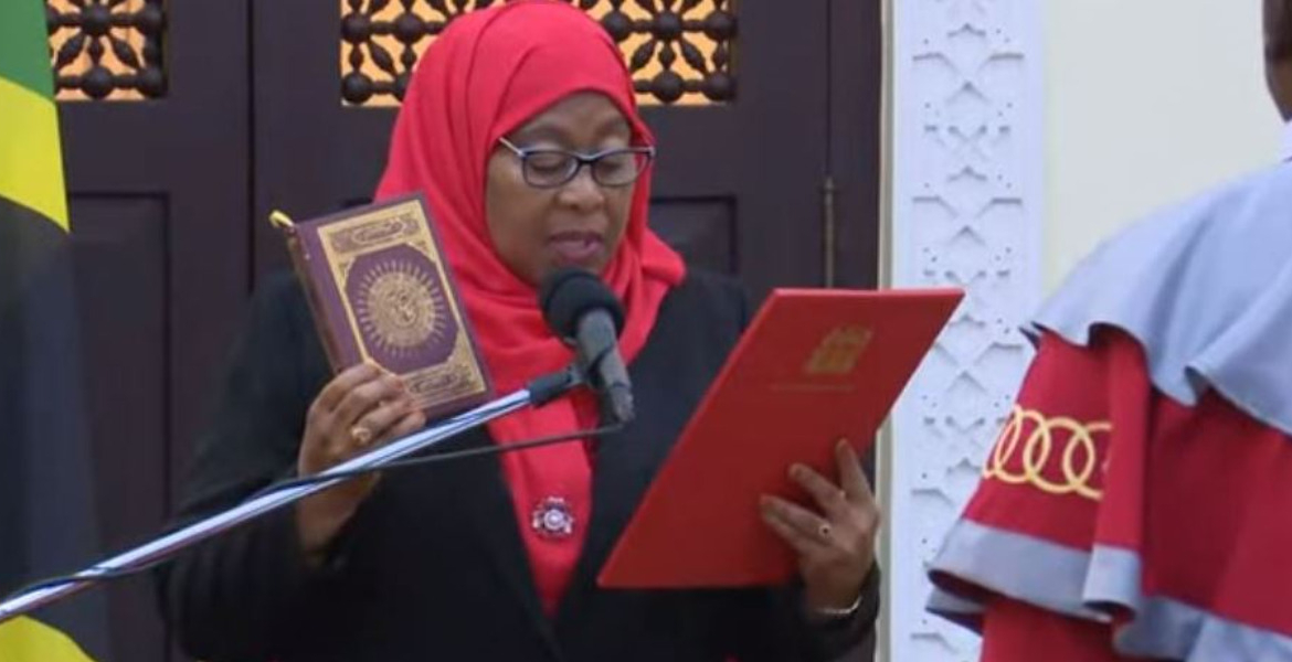 Ruto Misses Suluhu’s Inauguration, Sends DP Kindiki