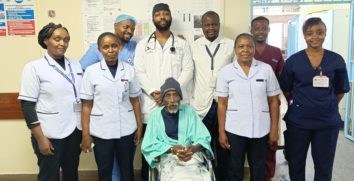 After 20 Years Bedridden, Kiambu Man Walks Again Following KNH Treatment